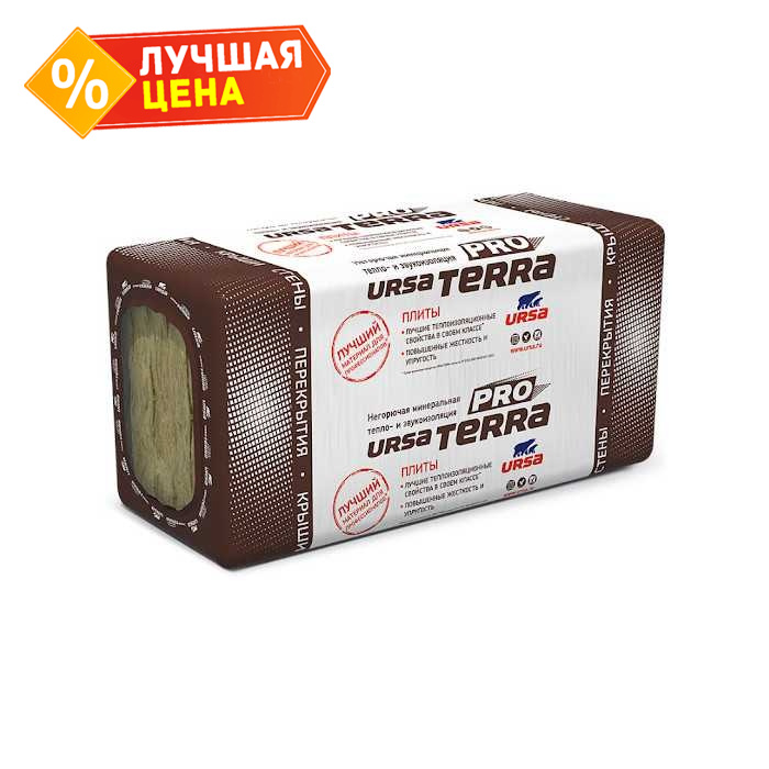 Утеплитель Ursa Terra фасад 130х600х1250