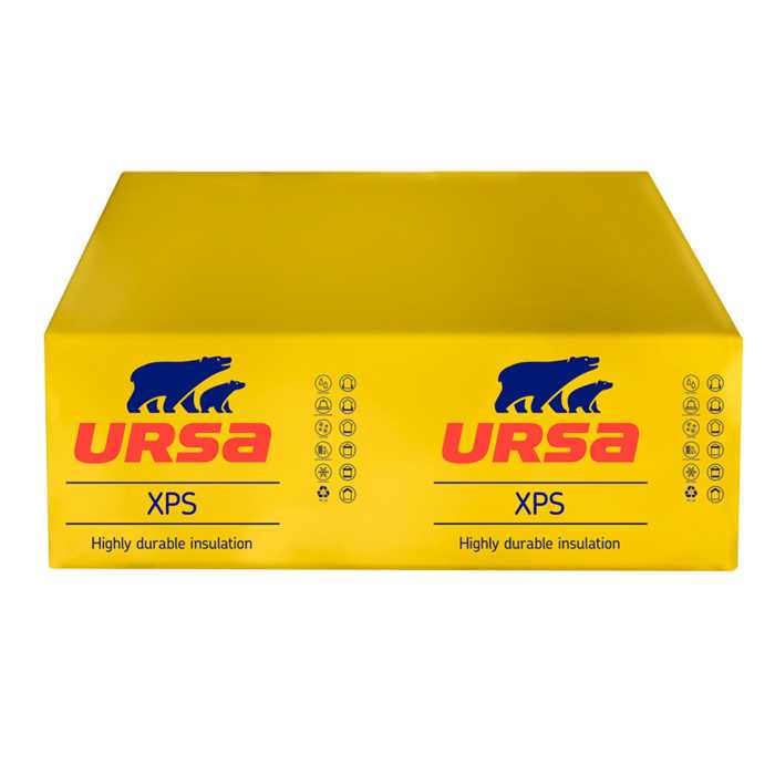 Утеплитель Ursa XPS N-III  30х600х1180